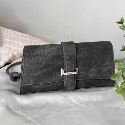 Denim Black Bag