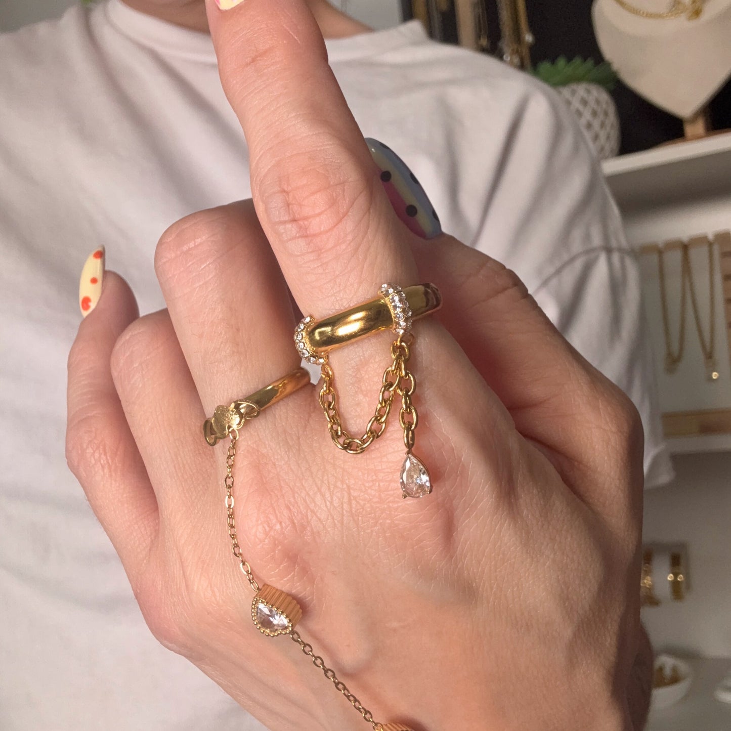 Luxe Chain Ring