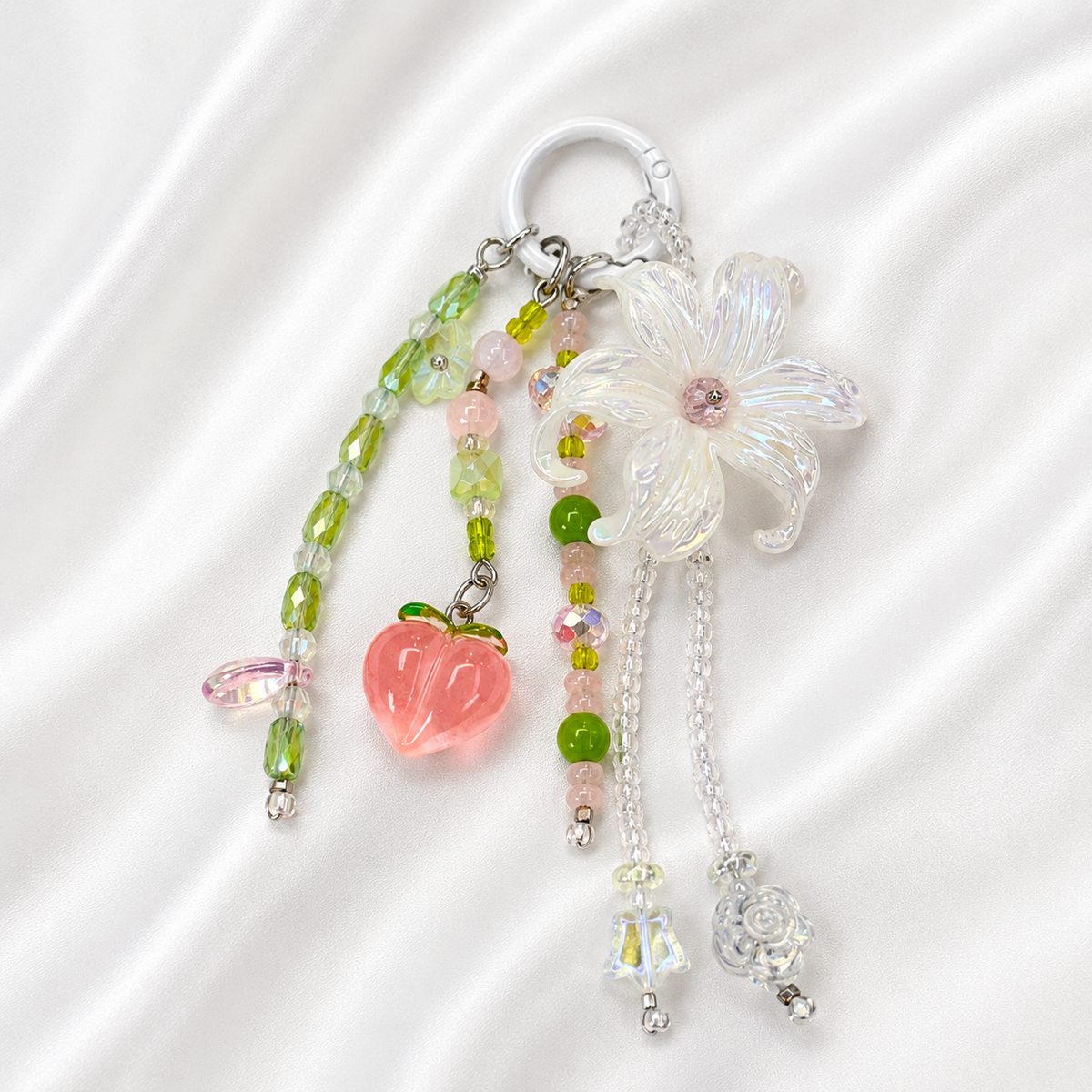Keychain Pastel Garden