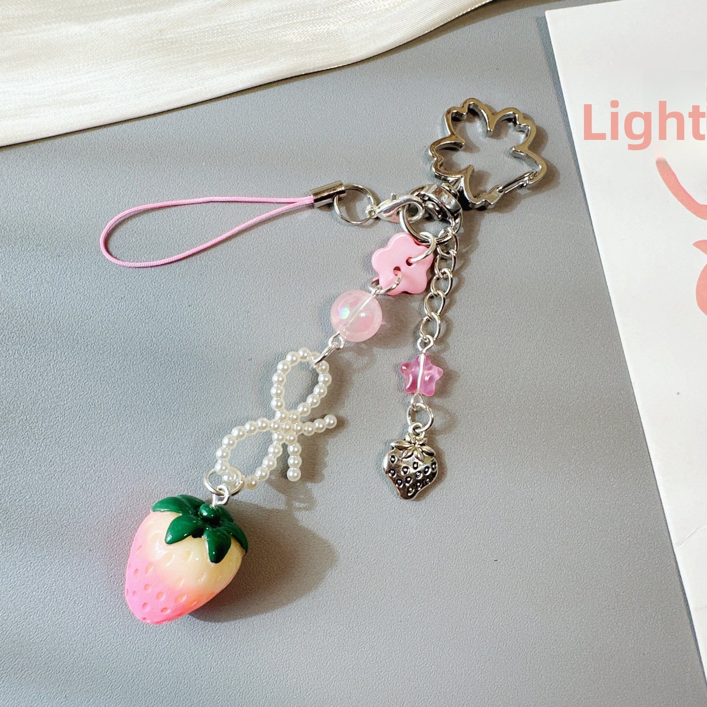 Berry Charm Keychain