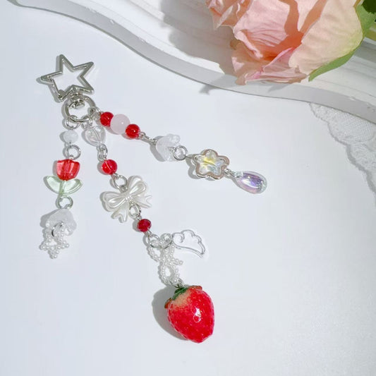 Berry Bloom Keychain